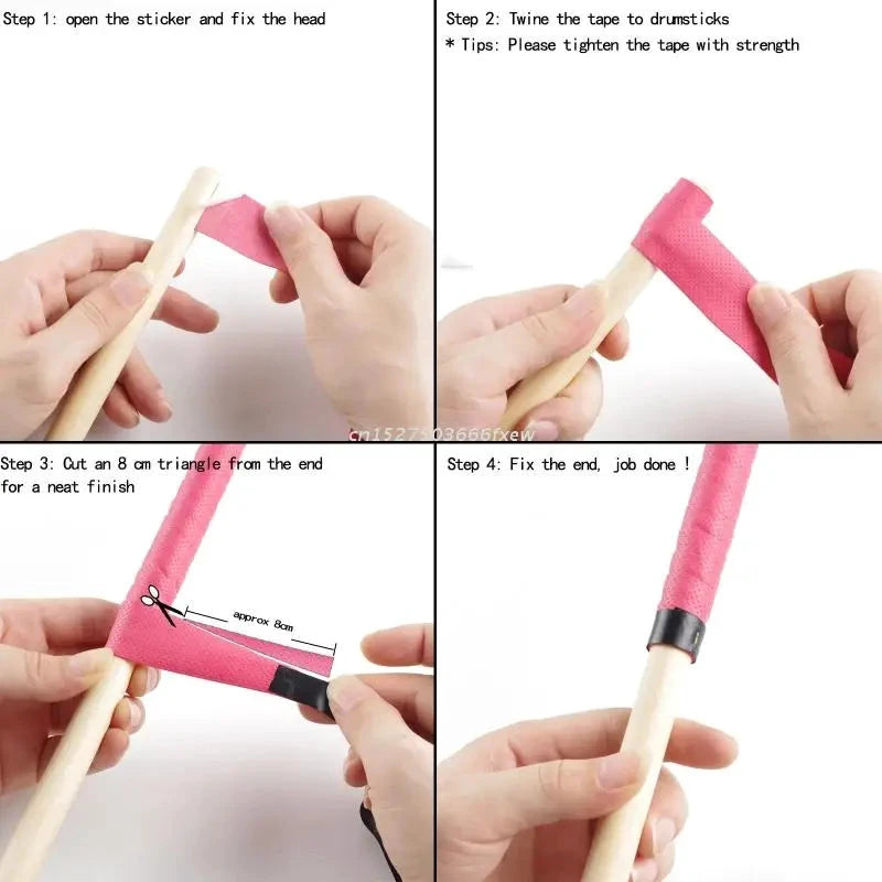 Drum Stick Tape - Anti-Slip Precision Wrap