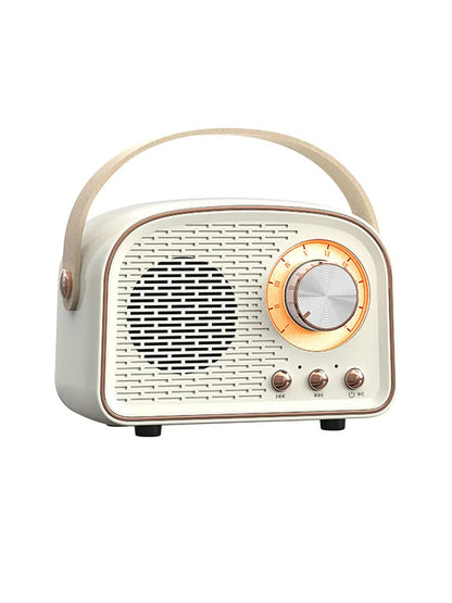Retro Bluetooth Speaker  With FM Radio