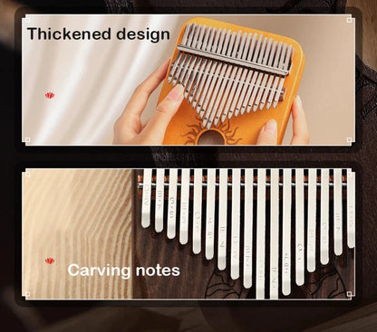 Kalimba 21 Key Solid Wood Instrument