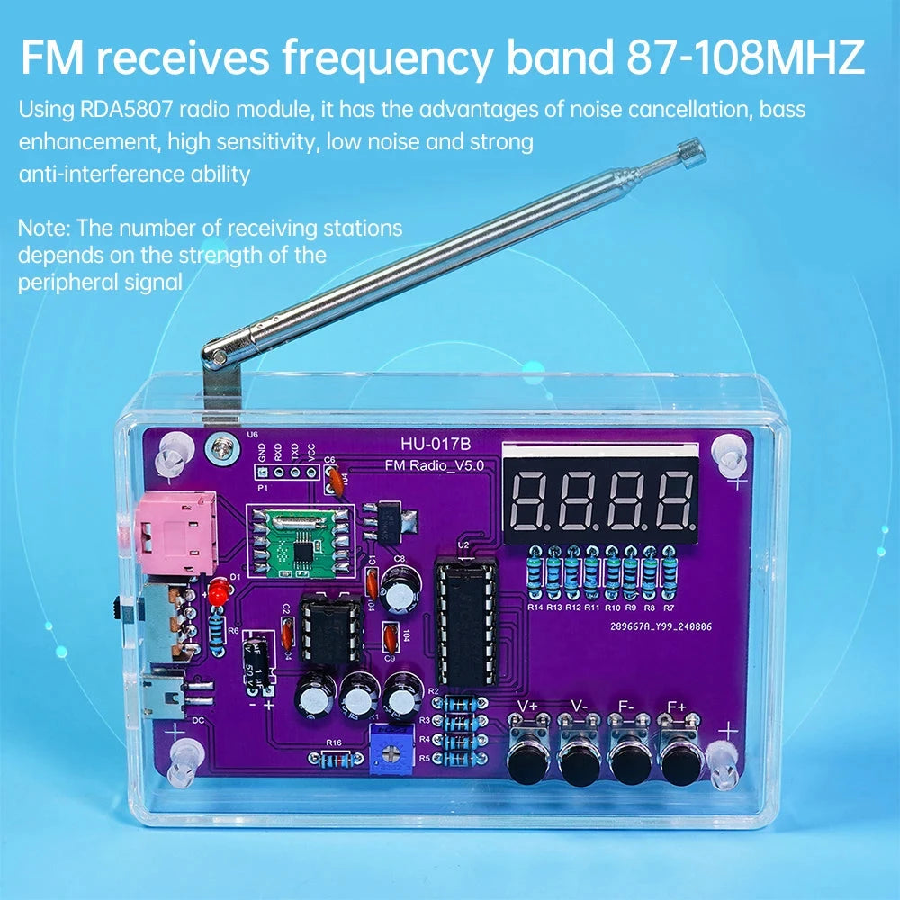 Big River Hardware Advanced FM Radio Kit with Noise Elimination