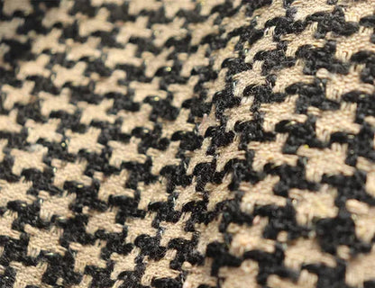 Tweed Speaker Grill Cloth Cream Gold