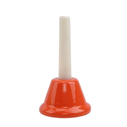 Hand Bells instrument 8Tone Colorful Set for Kids