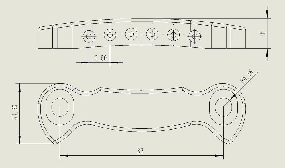 Electric Guitar Bridge