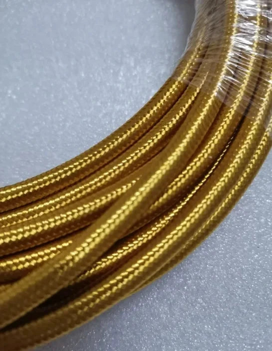 Big River Hardware Fabric Wire Braided Multicolor Cable