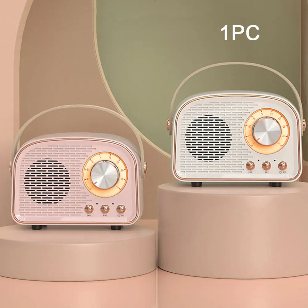 Retro Bluetooth Speaker  With FM Radio