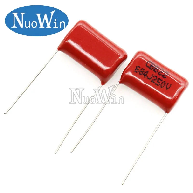 CBB Polypropylene film capacitor 100V 250V 400V 450V 630V 2000V 102 103 104 105 155 224 225 334 474 475 0.1UF 0.47UF 1UF 2.2UF