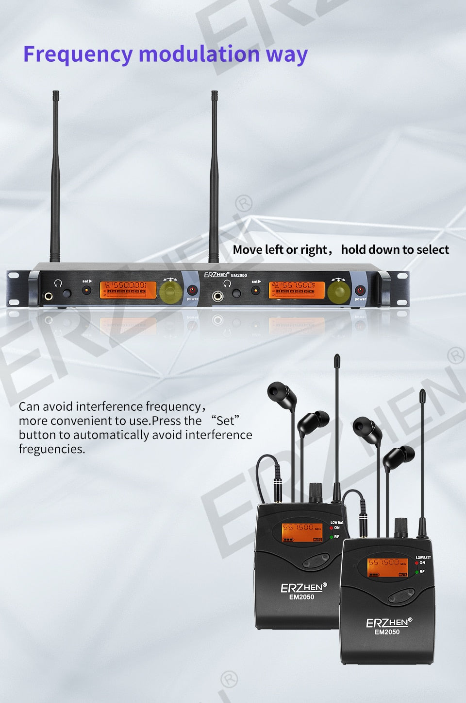Uhf Band Wireless In-ear Monitoring