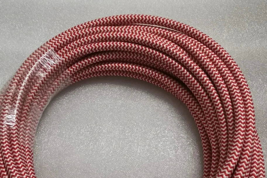 Big River Hardware Fabric Wire Braided Multicolor Cable