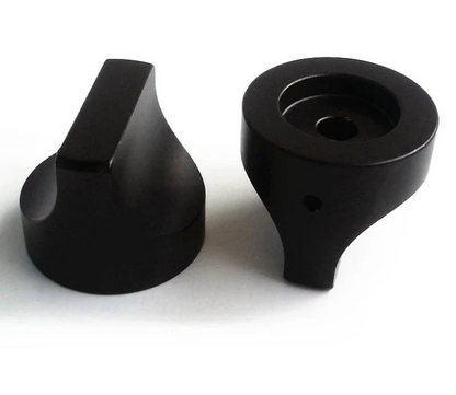 Big River Hardware Premium Aluminum Alloy Guitar Knob for HIFI Amplifier Volume Control, 30mm Diameter