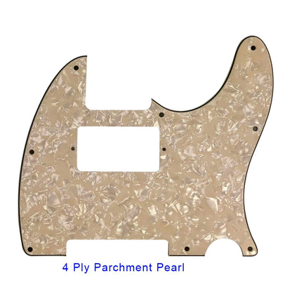 High-Quality 8-Hole Telecaster Pickguard for Fender USA and Mexico Guitars - Durable 4-Ply Anti-Scratch Protection