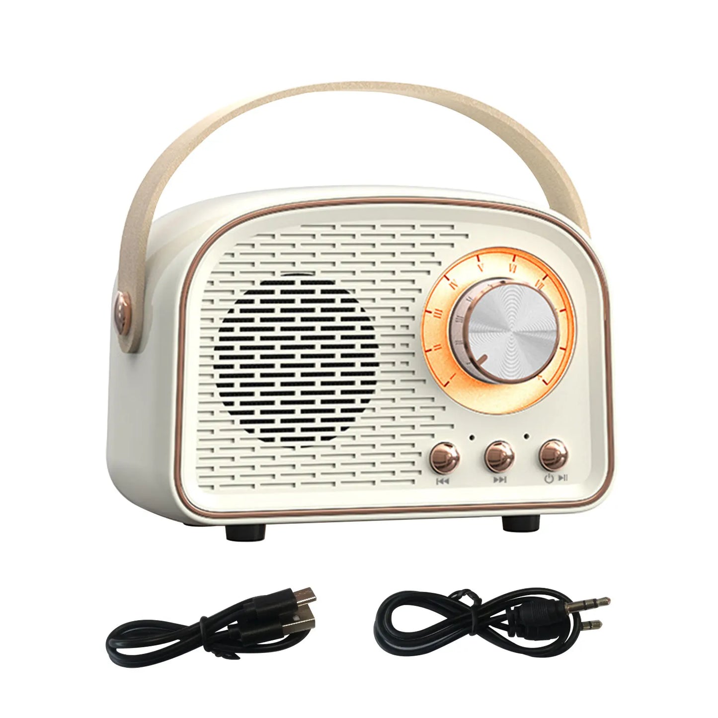 Retro Bluetooth Speaker  With FM Radio