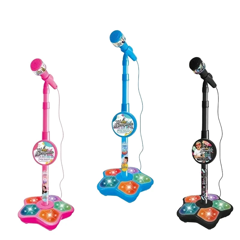 karaoke microphone with stand