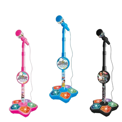 karaoke microphone with stand