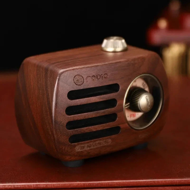 Big River Hardware Vintage Retro FM Radio with Bluetooth 5.0