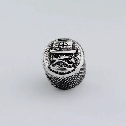 Big River Hardware Premium Zinc Alloy Skull Potentiometer Knobs for Electric Guitars with 6mm Inner Diameter