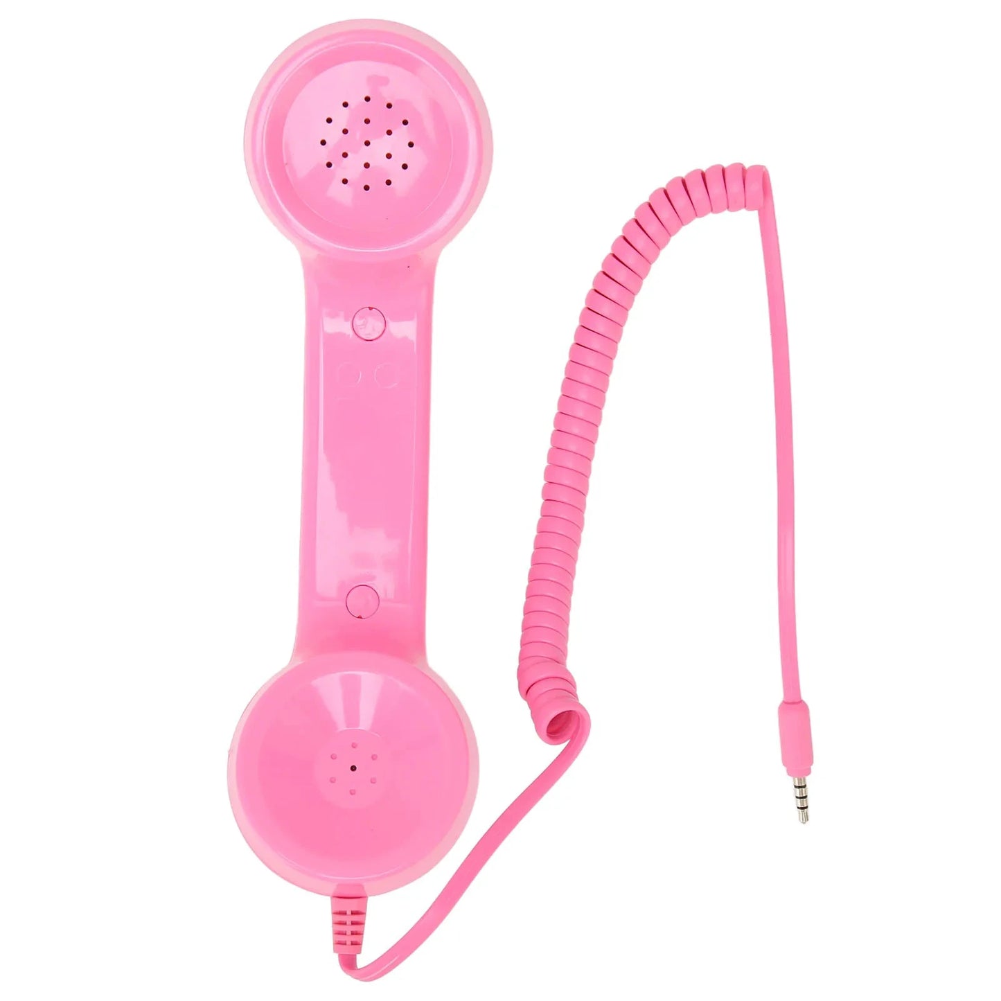 Retro phone handset for cell phone