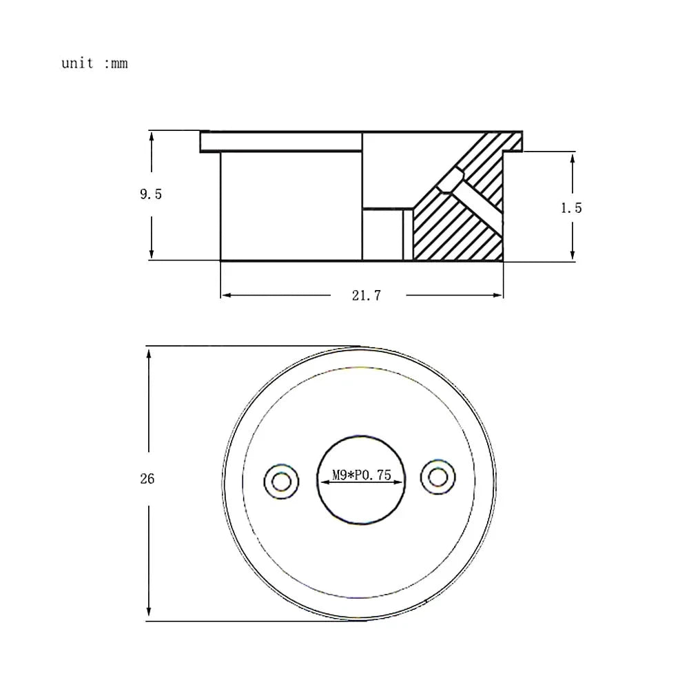 telecaster output jack plate
