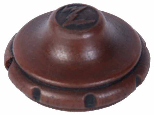 Zenith wood-style reproduction radio knob, K10, 2 inch diameter