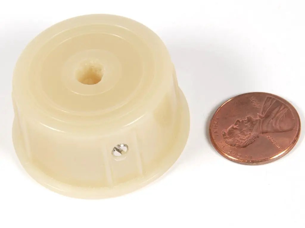 Zenith 1939-1940 reproduction tuning knob, K38, 1-1/2 inch diameter