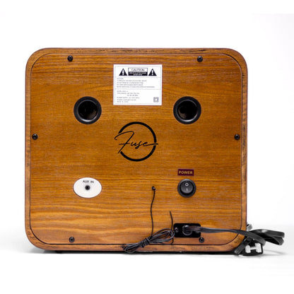 Fuse Audio Retro Bluetooth AM/FM Radio – Wood Finish, AUX & Wireless Audio