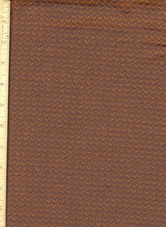 1930s Crosley Brown Chevron Radio Grille Cloth  #37