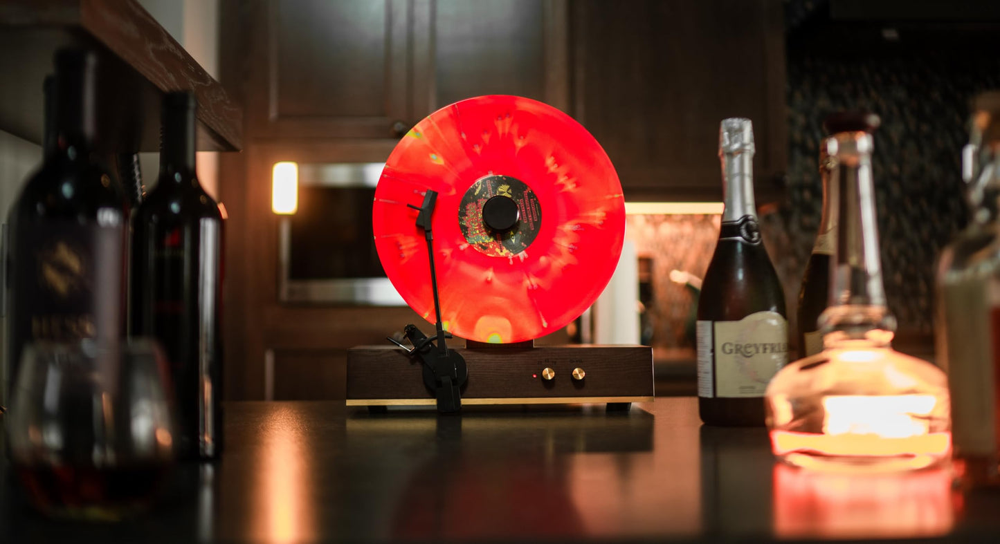 Record Player Vertical Vinyl Without Speakers