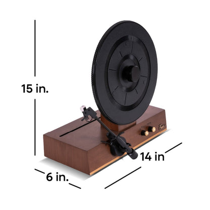 Record Player Vertical Vinyl Without Speakers