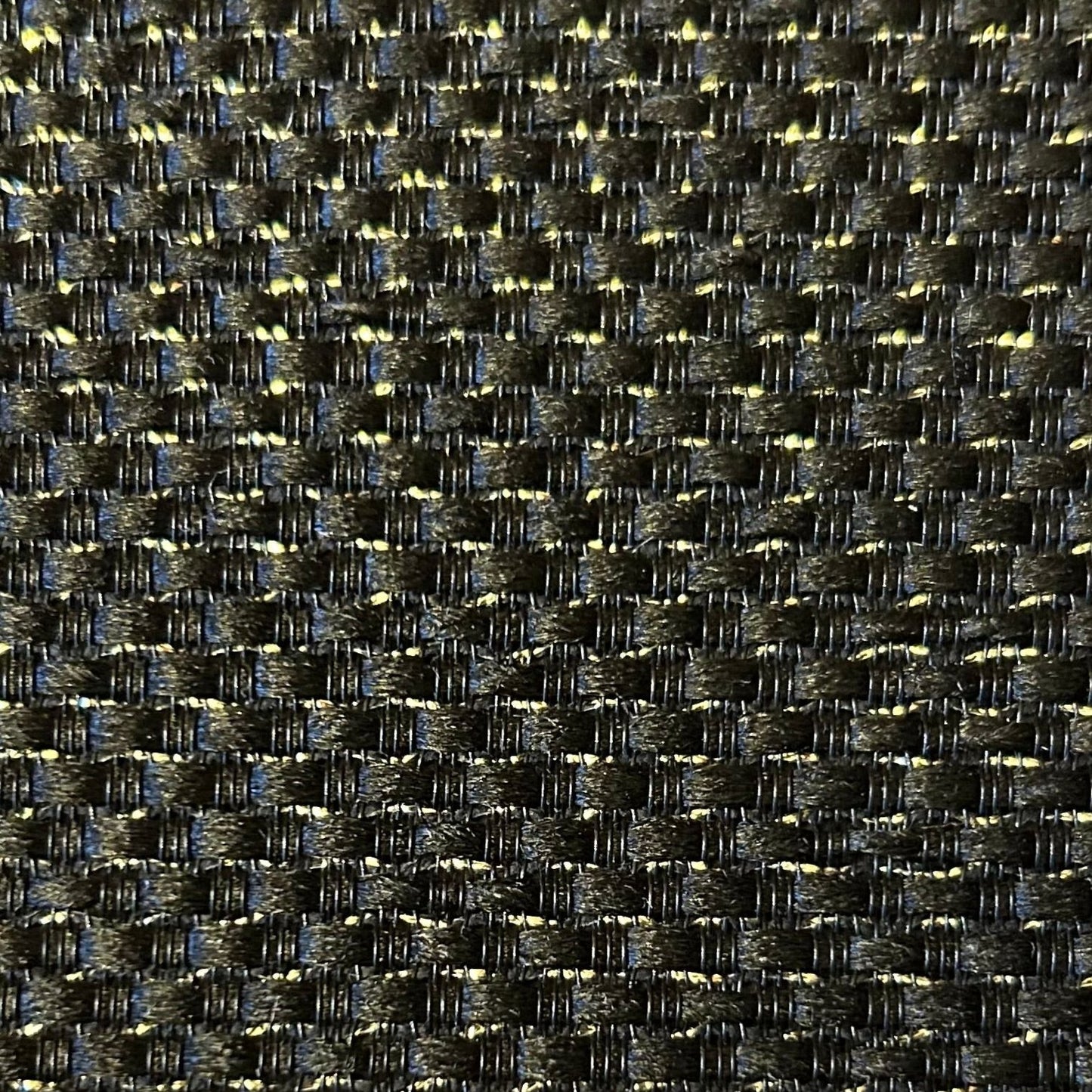 Black & Gold Grill Cloth – Premium USA-Made Fabric