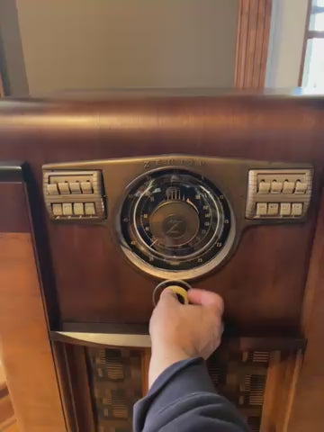 zenith shutter dial radio