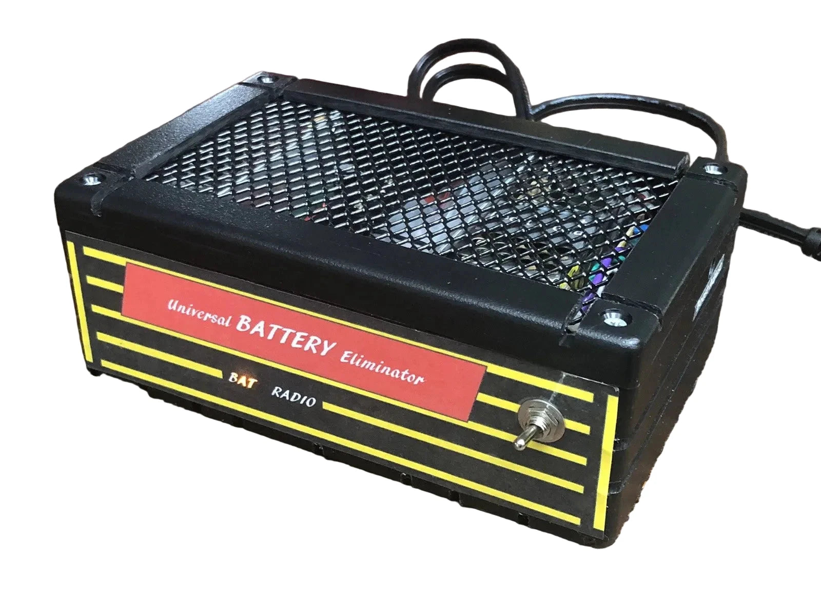 Universal A-B-C battery eliminator power supply for vintage farm tube radio (135V 90V 67.5V, A6/Ax filament)