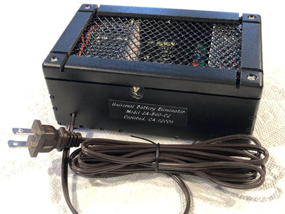 Quiet no-hum battery eliminator power supply for vintage tube radio restoration