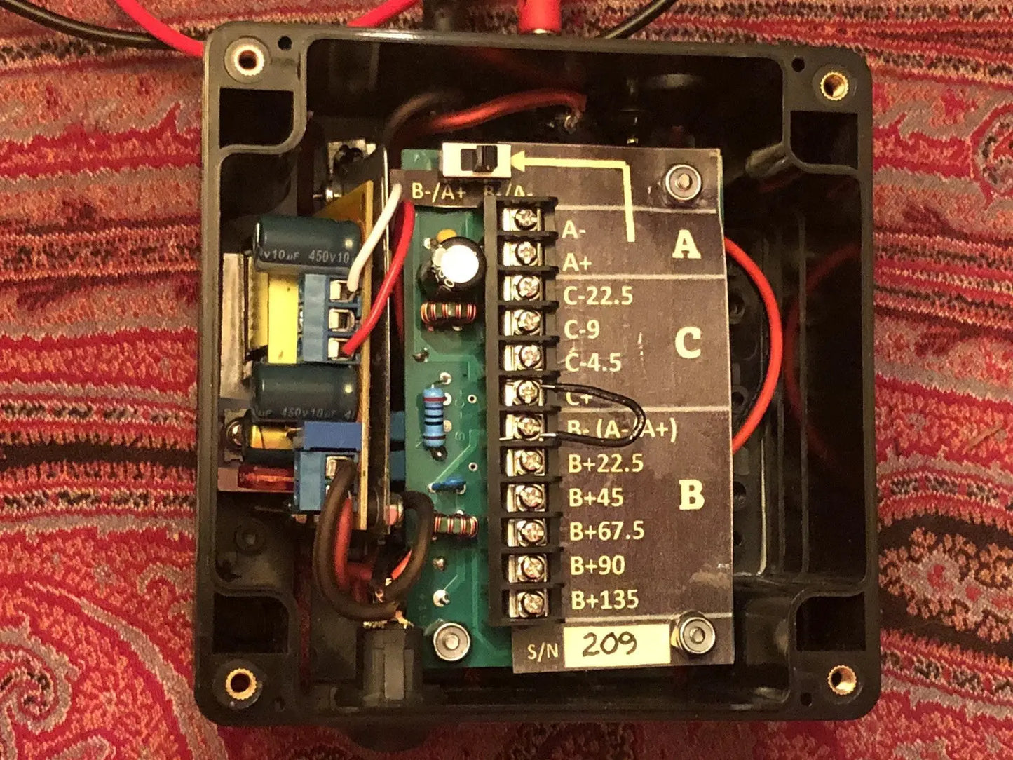 A B C battery eliminator