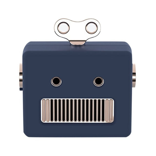 Portable Retro Robot Shape Bluetooth Speaker