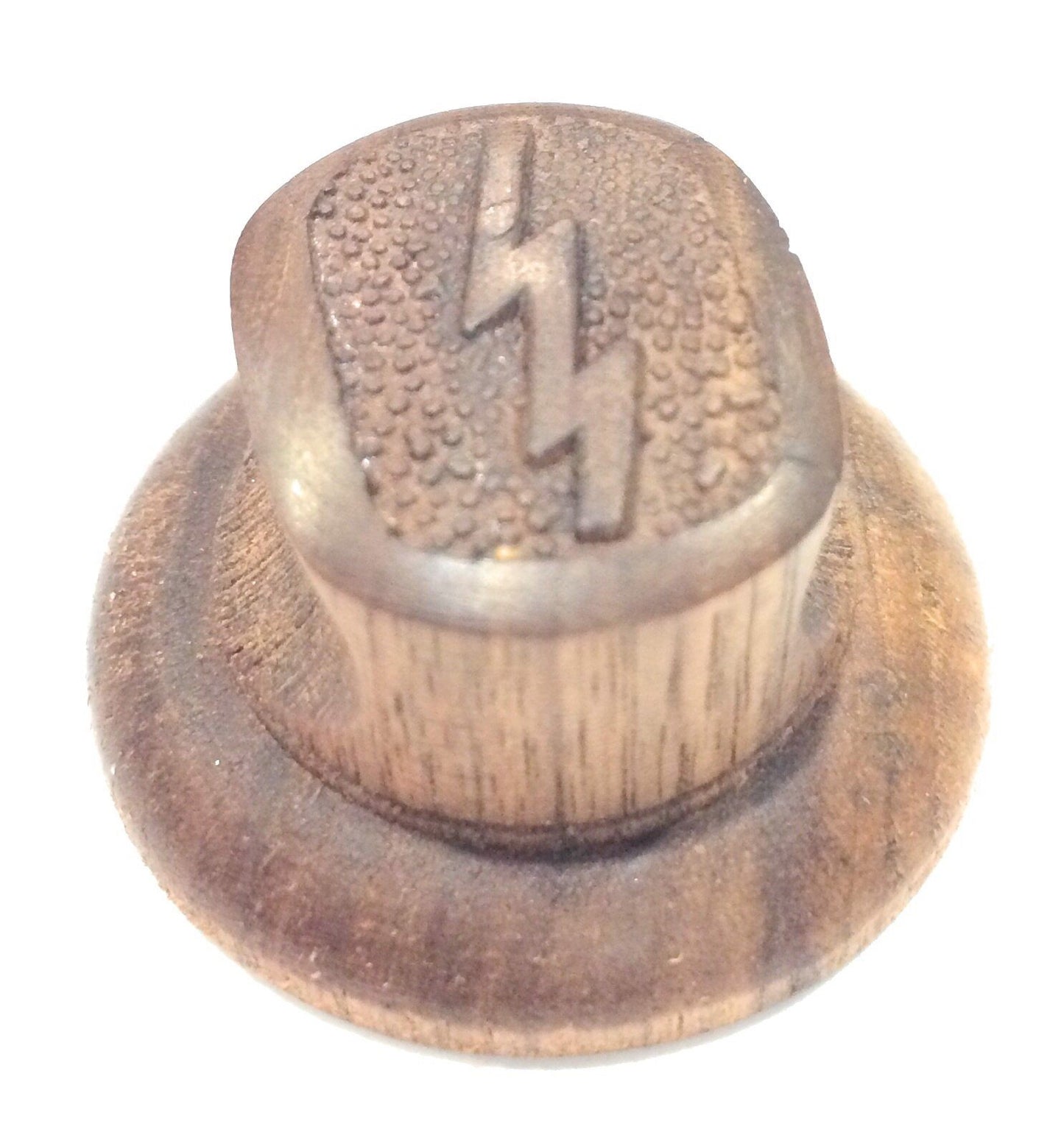 1936 Reproduction Zenith Pinch Knob - Solid Wood Zenith Radio Knob Big River Hardware 