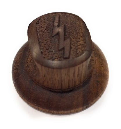 1936 Reproduction Zenith Pinch Knob - Solid Wood Zenith Radio Knob Big River Hardware 