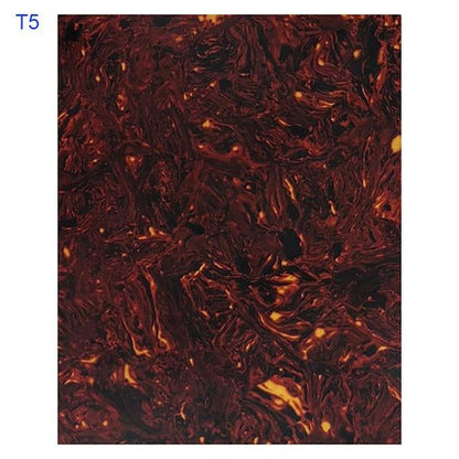 1pcs Guitar Pickguard Adhesive Sheet Tortoise Blank Sheet Material for Acoustic Guitar pickguard Big River Hardware T5 