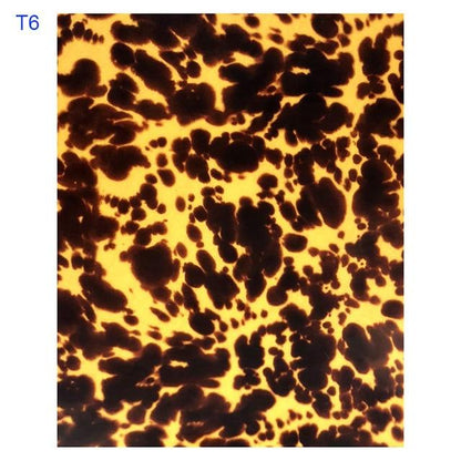 1pcs Guitar Pickguard Adhesive Sheet Tortoise Blank Sheet Material for Acoustic Guitar pickguard Big River Hardware T6 