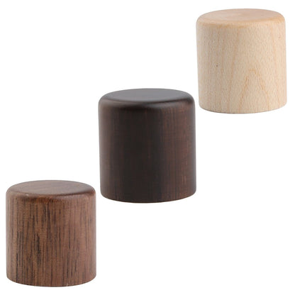 2-Pack Wood Knobs Tele Style Flat Top Dome Knobs Guitar Bass Wood Knob Barrel Knobs Maple Wood Guitar Control Knob Big River Hardware 