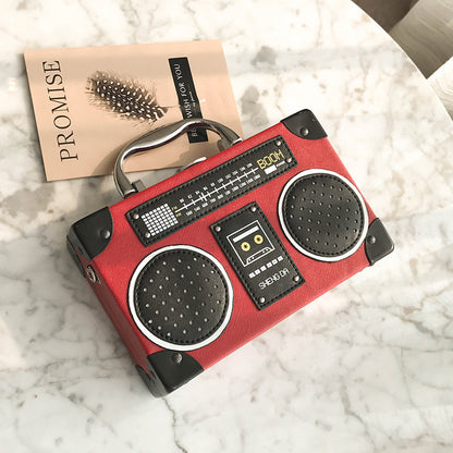 Retro radio box  / purse