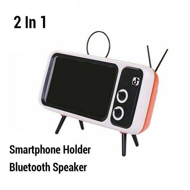 Retro TV Mobile Phone Holder Stand For iPhone 4.7-5.5 inch phone
