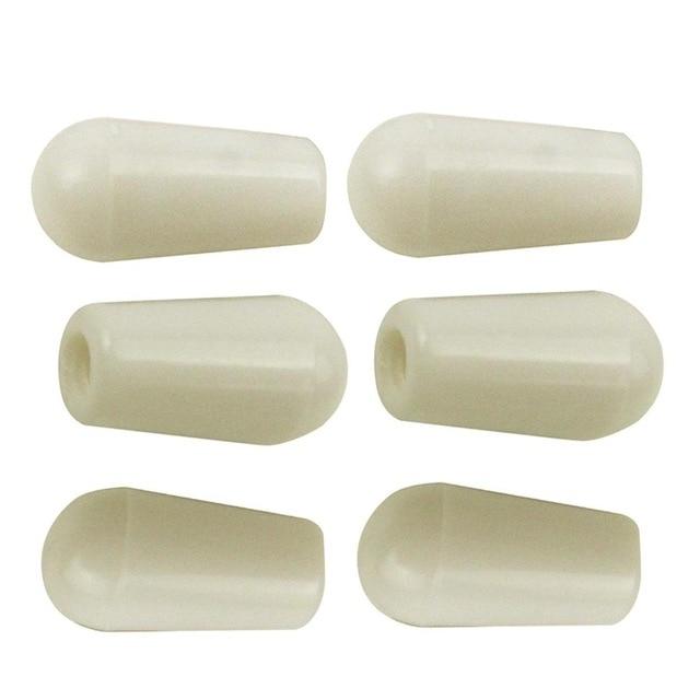 6pcs Guitar Toggle Switch Tip Toggle Switch Tip Big River Hardware Beige 