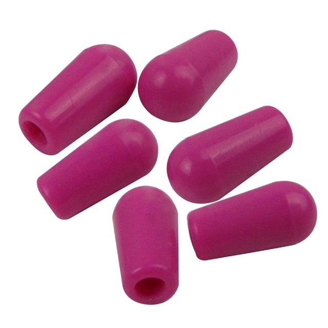 6pcs Guitar Toggle Switch Tip Toggle Switch Tip Big River Hardware Purple 