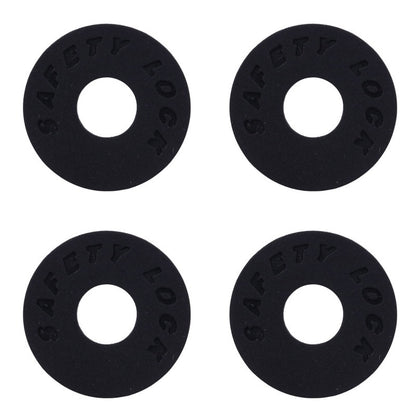 4PCS Guitar Strap Locks Blocks Silica Gel Safety Lock Protector for Bass Ukulele Acoustic Classic Electric Guitar Accessories