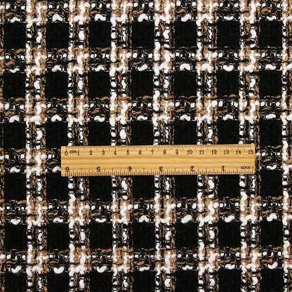 Black Grill Cloth with square pattern