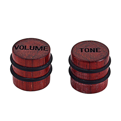 Wood Hand Polished Guitar Knob Volume Tone