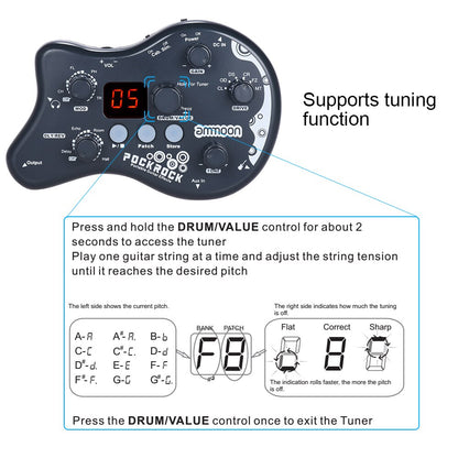 mini pedal guitar