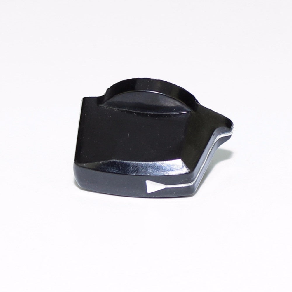 Black Bakelite Rotary Switch Electronic Control Knob with Set Screw - 10 pcs