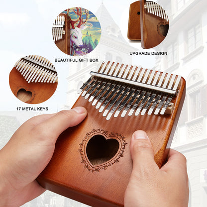 Kalimba 17 Keys Thumb Piano