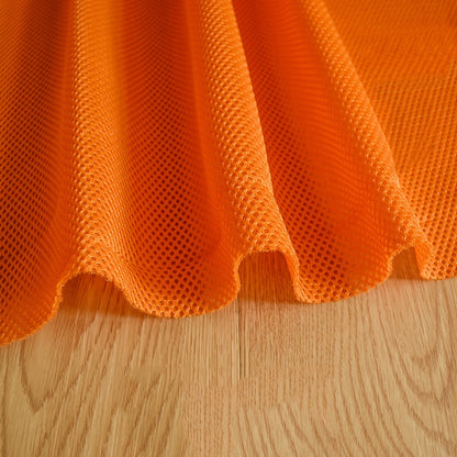 orange Speaker Mesh Fabric in Vibrant Colors