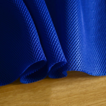 Blue Mesh Fabric in Vibrant Colors